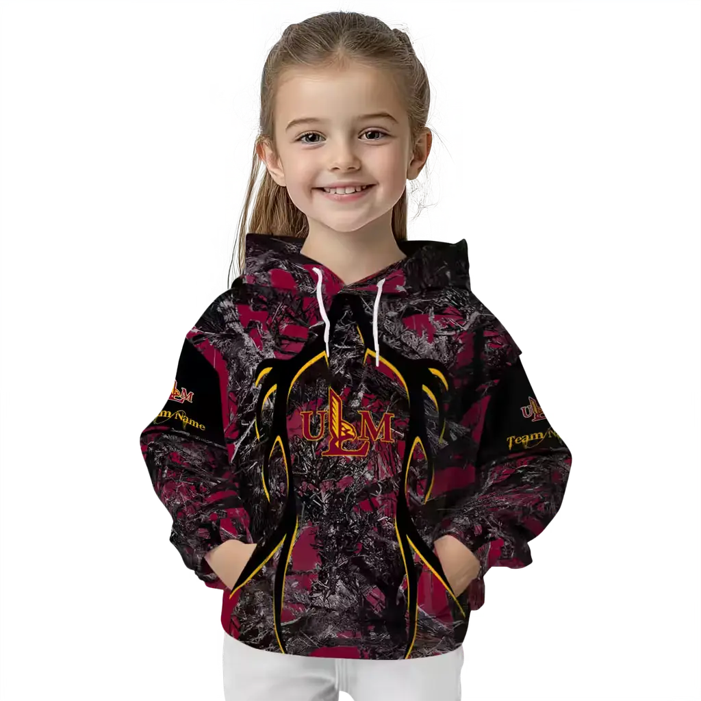 custom louisiana monroe warhawks hunting theme red black hoodie top rated custom louisiana monroe warhawks hunting theme red black hoodie top rated