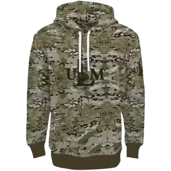 custom louisiana monroe warhawks military style hoodie best selling