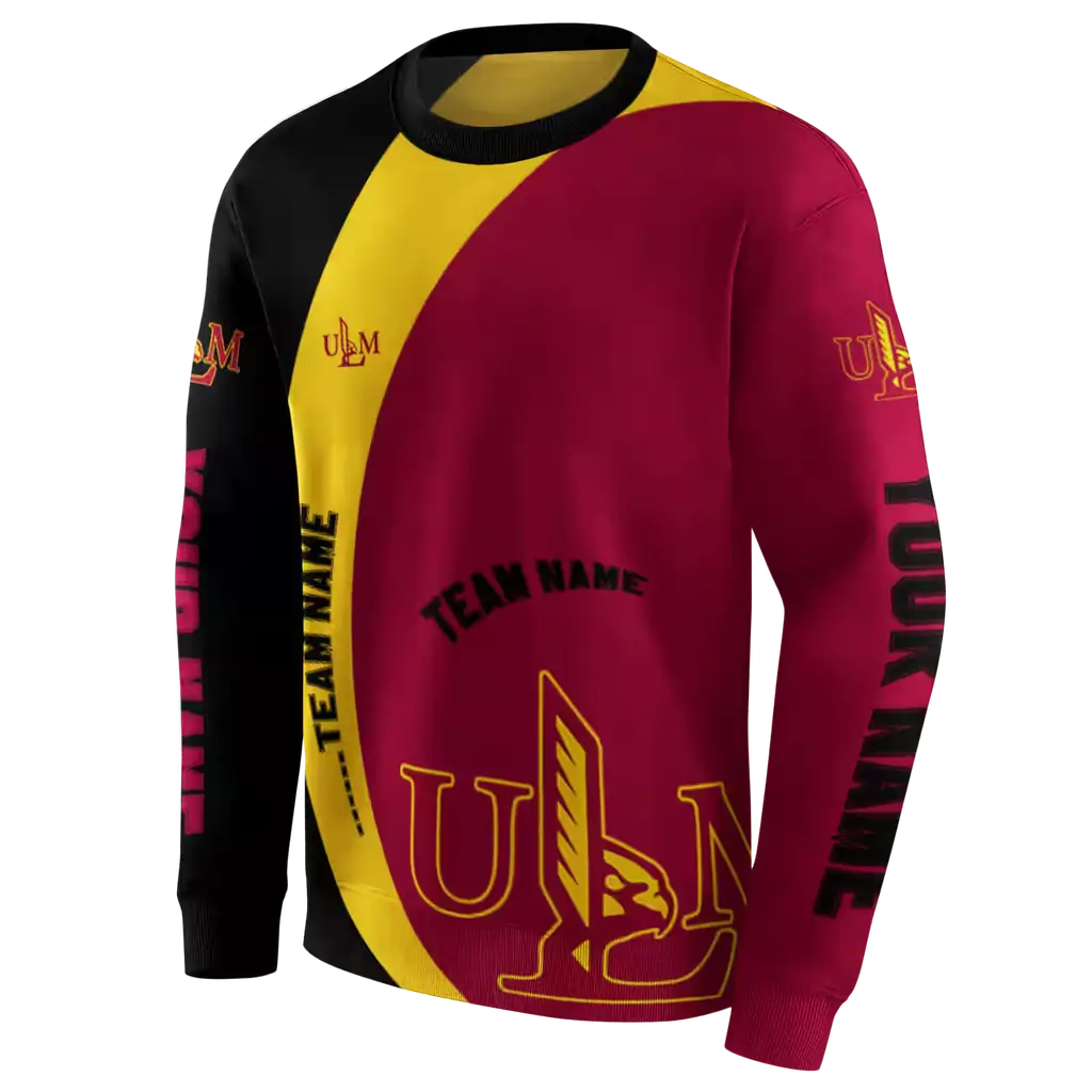 custom louisiana monroe warhawks minimalist design red black hoodie new arrival custom louisiana monroe warhawks minimalist design red black hoodie new arrival