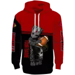 custom louisville cardinals baby groot red black hoodie best selling