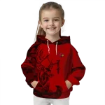 custom louisville cardinals deer silhouette red hoodie best selling