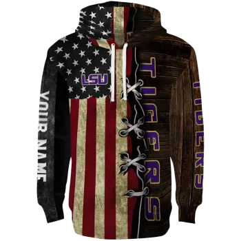 custom lsu tigers american pride hoodie best selling