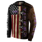 custom lsu tigers american pride hoodie best selling