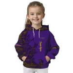 custom lsu tigers deer silhouette purple hoodie best selling