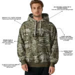 custom lsu tigers military style hoodie best selling