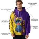 custom lsu tigers stitch purple hoodie best selling