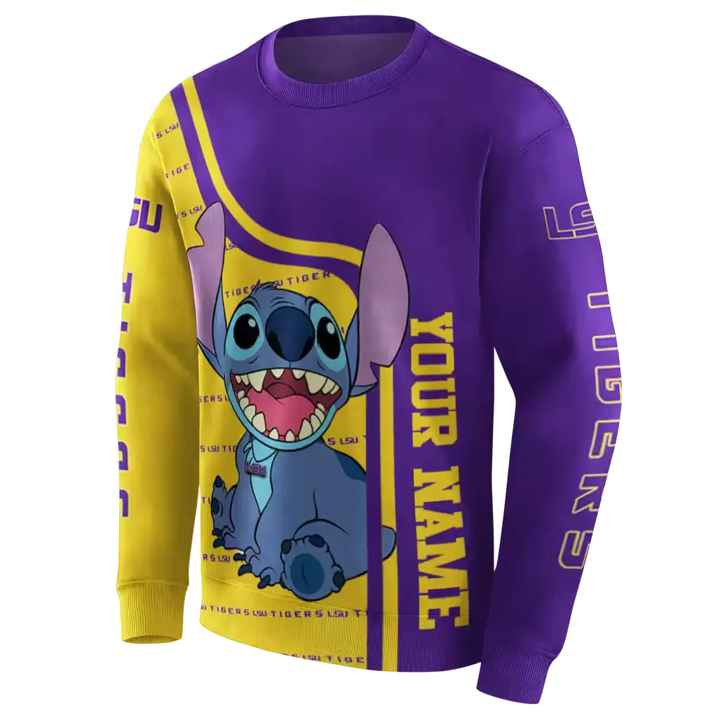 custom lsu tigers stitch purple hoodie new arrival custom lsu tigers stitch purple hoodie new arrival