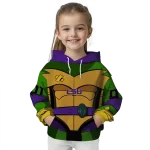custom lsu tigers superhero armor purple green hoodie best selling
