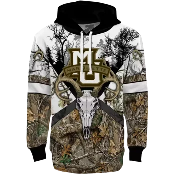 custom marquette golden eagles forest silhouette hoodie best selling