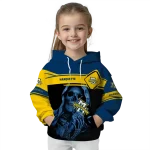 custom marquette golden eagles grim reaper blue black hoodie best selling