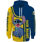 custom marquette golden eagles stitch blue hoodie best selling