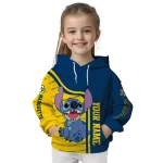 custom marquette golden eagles stitch blue hoodie best selling