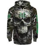 custom marshall thundering herd camo skull hoodie best selling