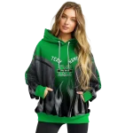custom marshall thundering herd flame design green hoodie best selling
