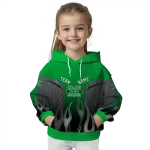 custom marshall thundering herd flame design green hoodie best selling