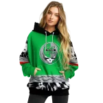 custom marshall thundering herd grateful vibes green hoodie best selling