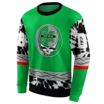 custom marshall thundering herd grateful vibes green hoodie best selling