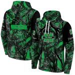 custom marshall thundering herd hunting theme green black hoodie best selling