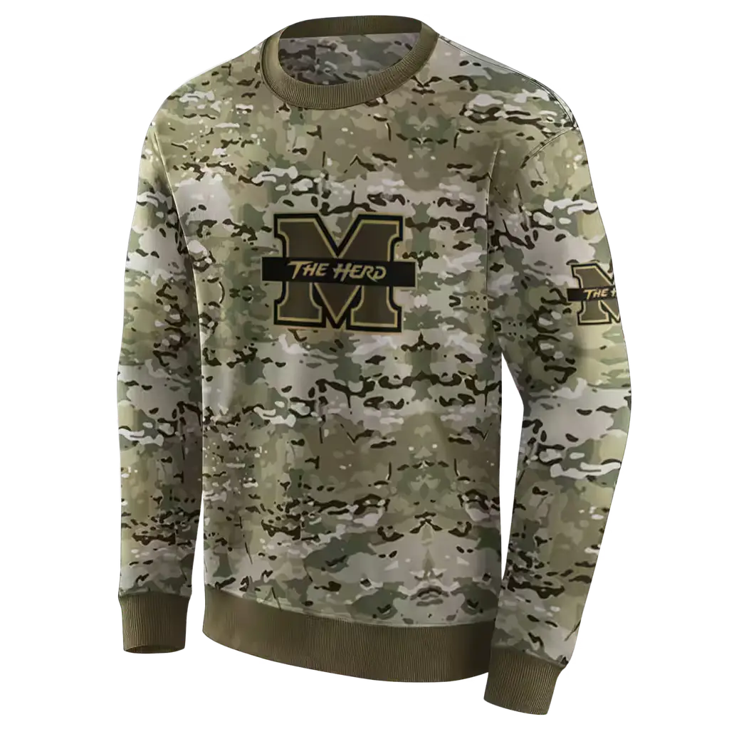 custom marshall thundering herd military style hoodie new arrival custom marshall thundering herd military style hoodie new arrival