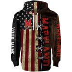 custom maryland terrapins american pride hoodie best selling