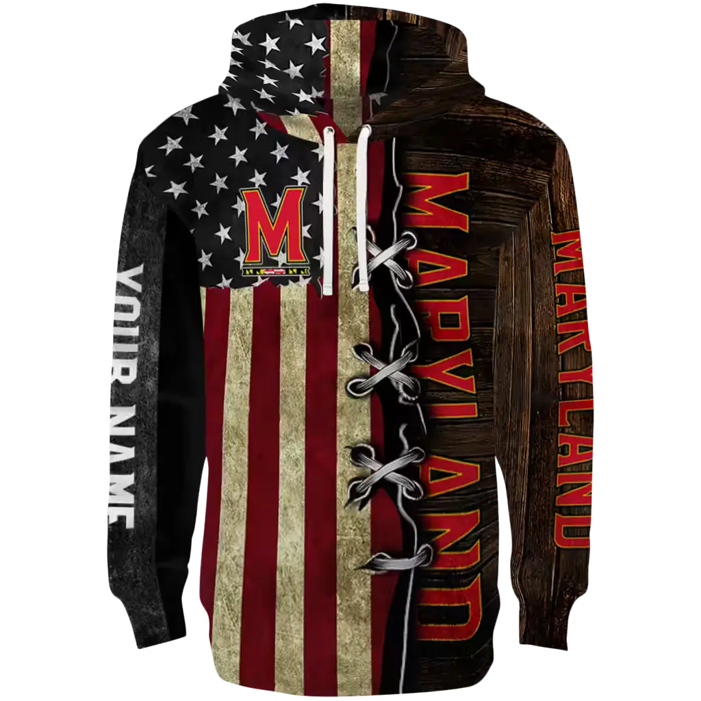 custom maryland terrapins american pride hoodie best selling custom maryland terrapins american pride hoodie best selling