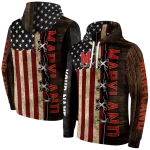 custom maryland terrapins american pride hoodie best selling