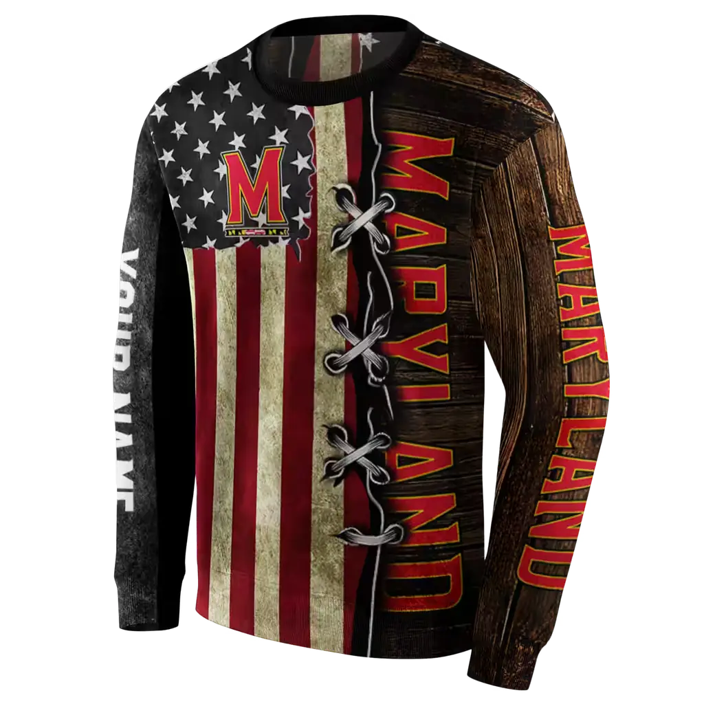 custom maryland terrapins american pride hoodie new arrival custom maryland terrapins american pride hoodie new arrival