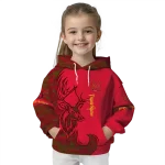 custom maryland terrapins deer silhouette red hoodie best selling