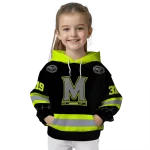 custom maryland terrapins safety motif black neon green hoodie best selling