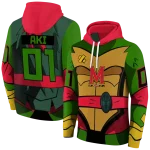 custom maryland terrapins superhero armor red green hoodie best selling
