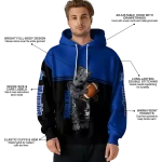 custom memphis tigers baby groot blue black hoodie best selling