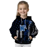 custom memphis tigers distressed flag blue black hoodie best selling