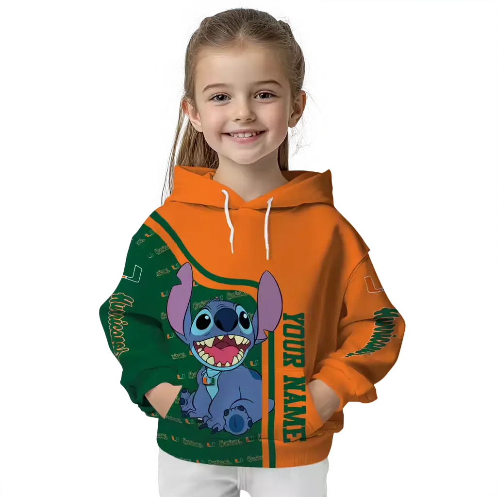 custom miami hurricanes stitch orange hoodie top rated custom miami hurricanes stitch orange hoodie top rated