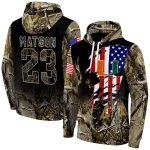 custom miami hurricanes tree camo hoodie best selling