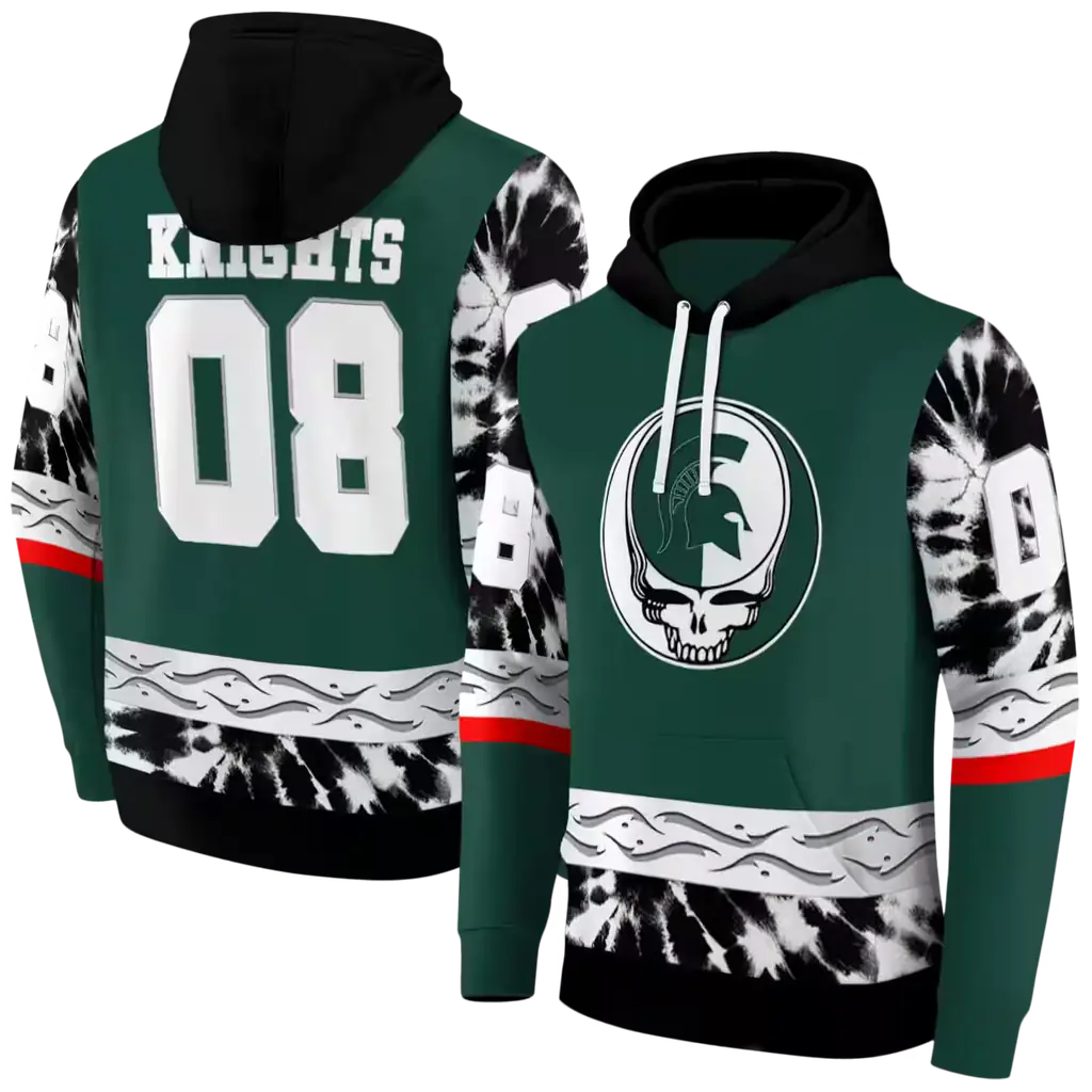 custom michigan state spartans grateful vibes green hoodie fashion forward custom michigan state spartans grateful vibes green hoodie fashion forward