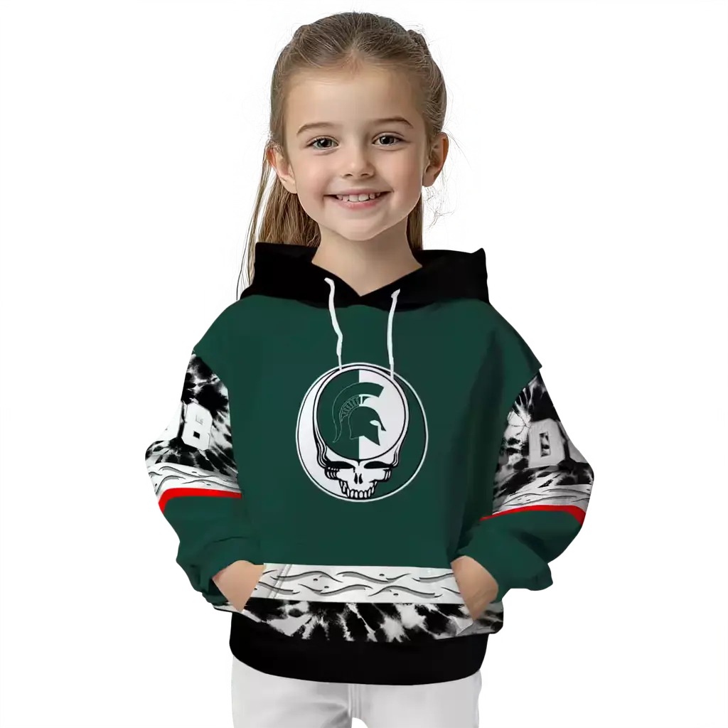 custom michigan state spartans grateful vibes green hoodie top rated custom michigan state spartans grateful vibes green hoodie top rated