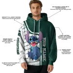 custom michigan state spartans stitch green hoodie best selling