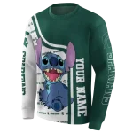 custom michigan state spartans stitch green hoodie best selling