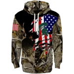 custom michigan state spartans tree camo hoodie best selling