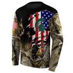 custom michigan state spartans tree camo hoodie best selling