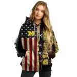 custom michigan wolverines american pride hoodie best selling