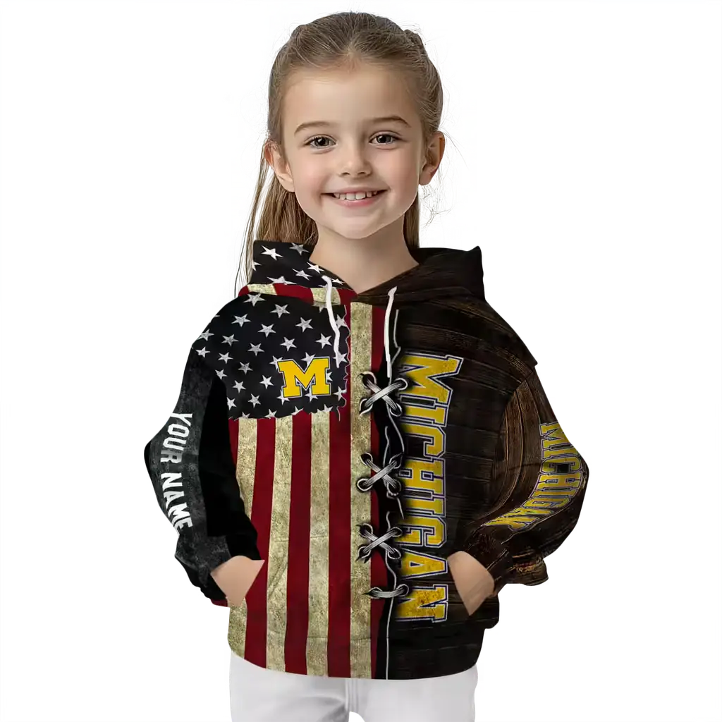 custom michigan wolverines american pride hoodie top rated custom michigan wolverines american pride hoodie top rated