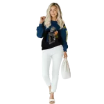 custom michigan wolverines baby groot blue black hoodie best selling