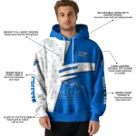 custom middle tennessee blue raiders abstract shape blue hoodie best selling