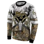 custom middle tennessee blue raiders forest silhouette hoodie best selling