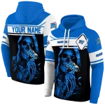 custom middle tennessee blue raiders grim reaper blue black hoodie best selling