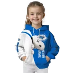 custom middle tennessee blue raiders peeking snoopy blue hoodie best selling