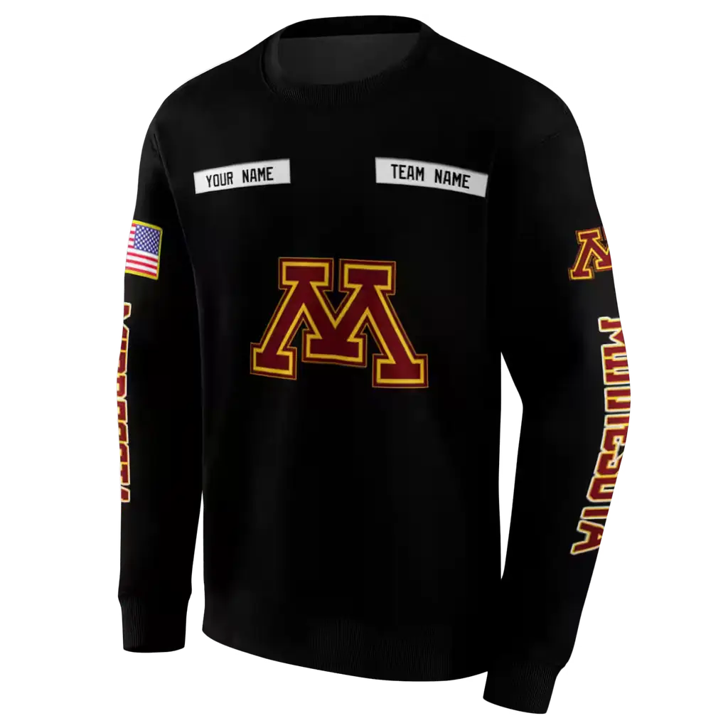 custom minnesota golden gophers punisher skull black hoodie new arrival custom minnesota golden gophers punisher skull black hoodie new arrival
