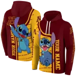 custom minnesota golden gophers stitch maroon hoodie best selling