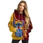 custom minnesota golden gophers stitch maroon hoodie best selling